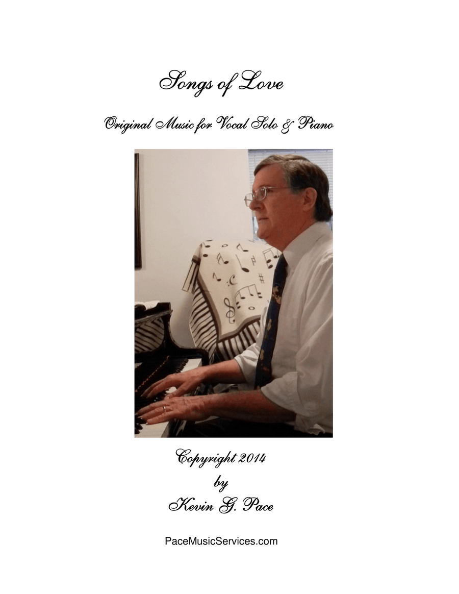 Songs of Love - original songs for vocal solo Voice Solo scores gallery preview page 2