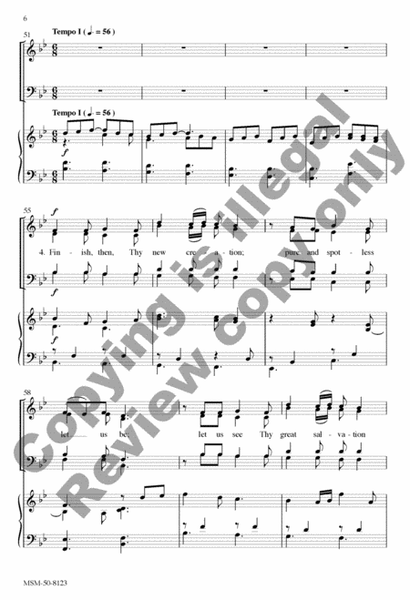 Love Divine, All Loves Excelling (Choral Score) image number null