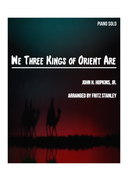 We Three Kings of Orient Are - Piano Solo image number null