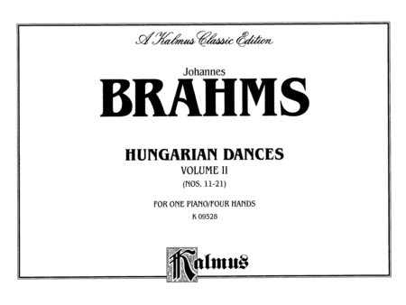 Hungarian Dances, Volume 2