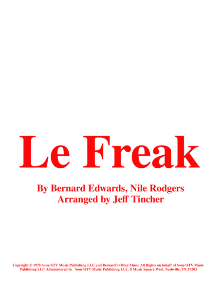 Le Freak image number null