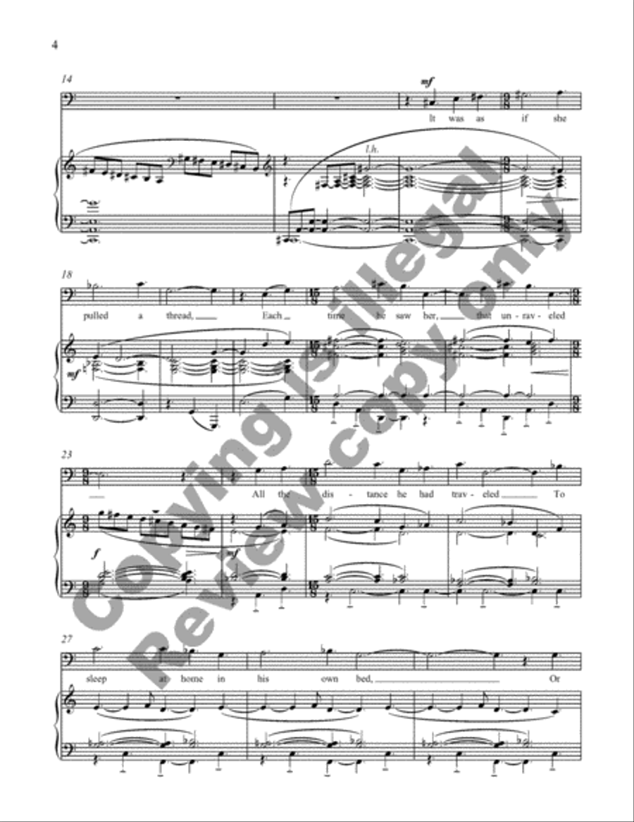Everyone Sang: Four Songs for Baritone and Piano image number null