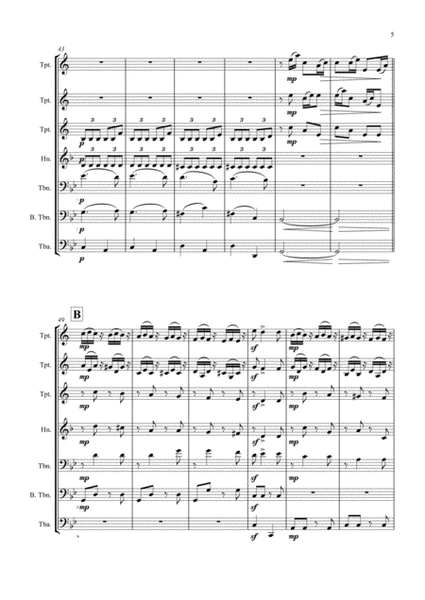 Hungarian Dance No.1 (Brass Septet)