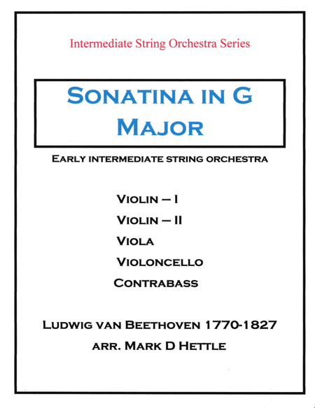 Sonatina in G Major image number null