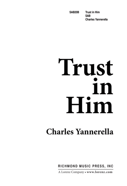 Trust In Him