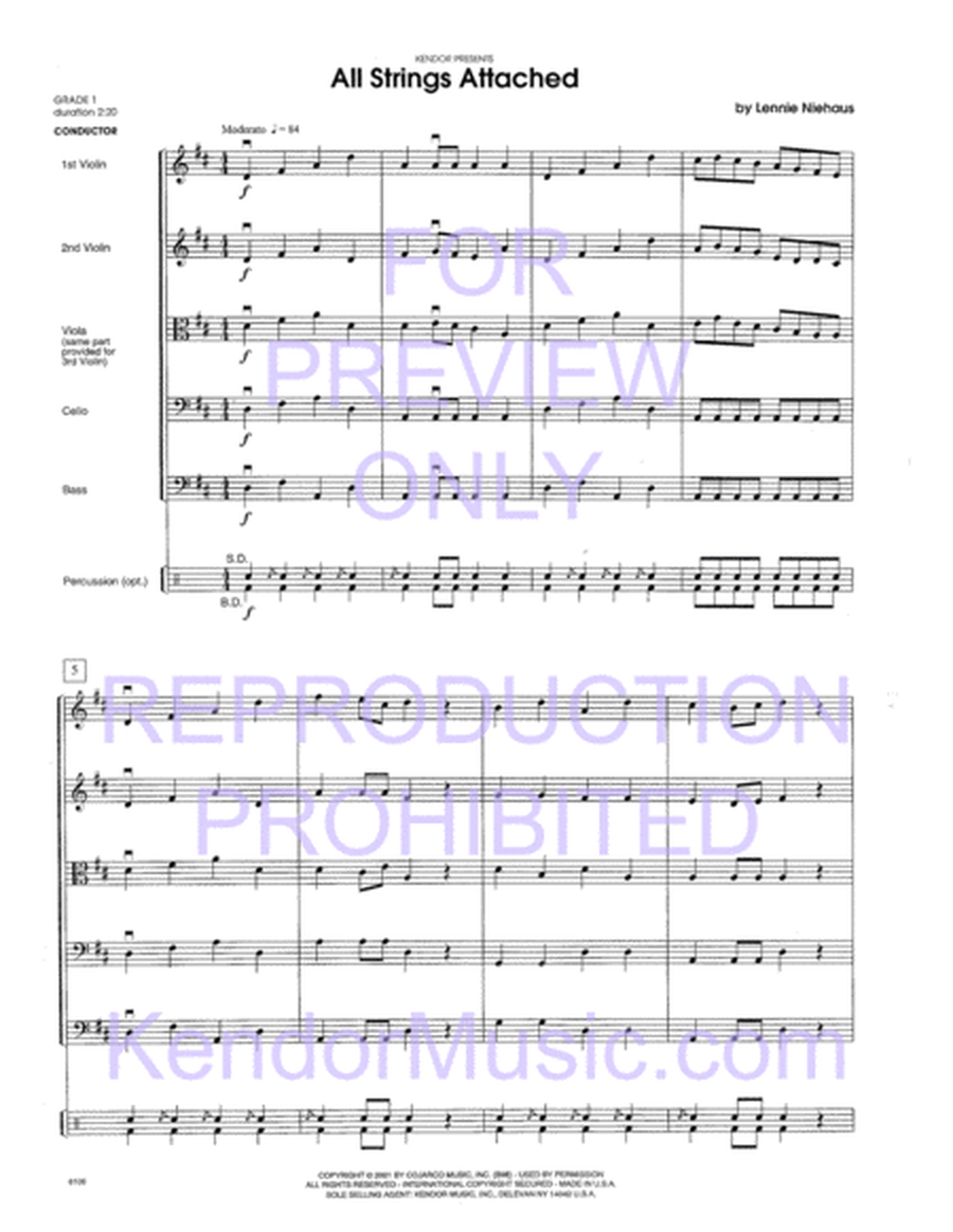 All Strings Attached (Full Score)