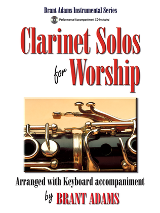Book cover for Clarinet Solos for Worship