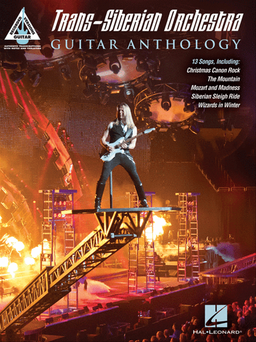 Trans-Siberian Orchestra Guitar Anthology Electric Guitar scores gallery preview page 1