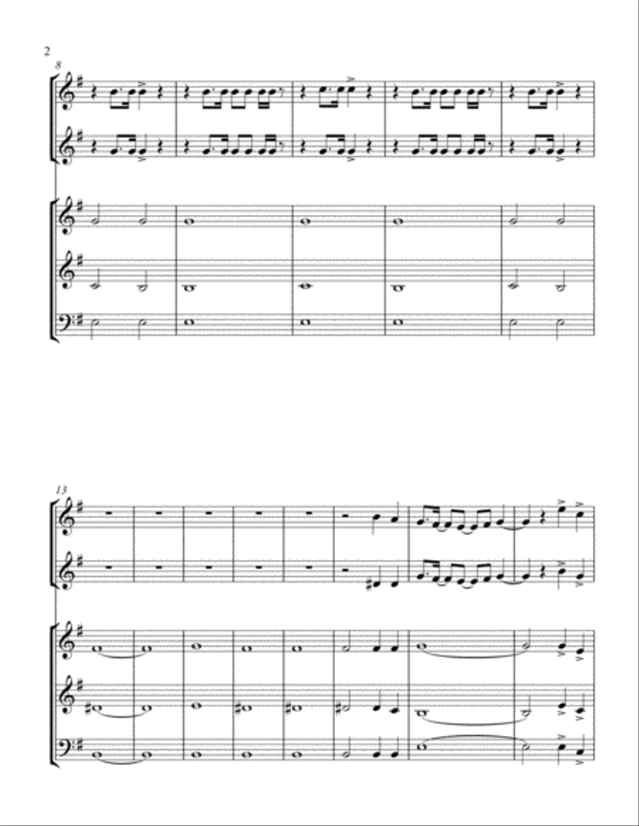 Voulez-vous Small Ensemble scores gallery preview page 2