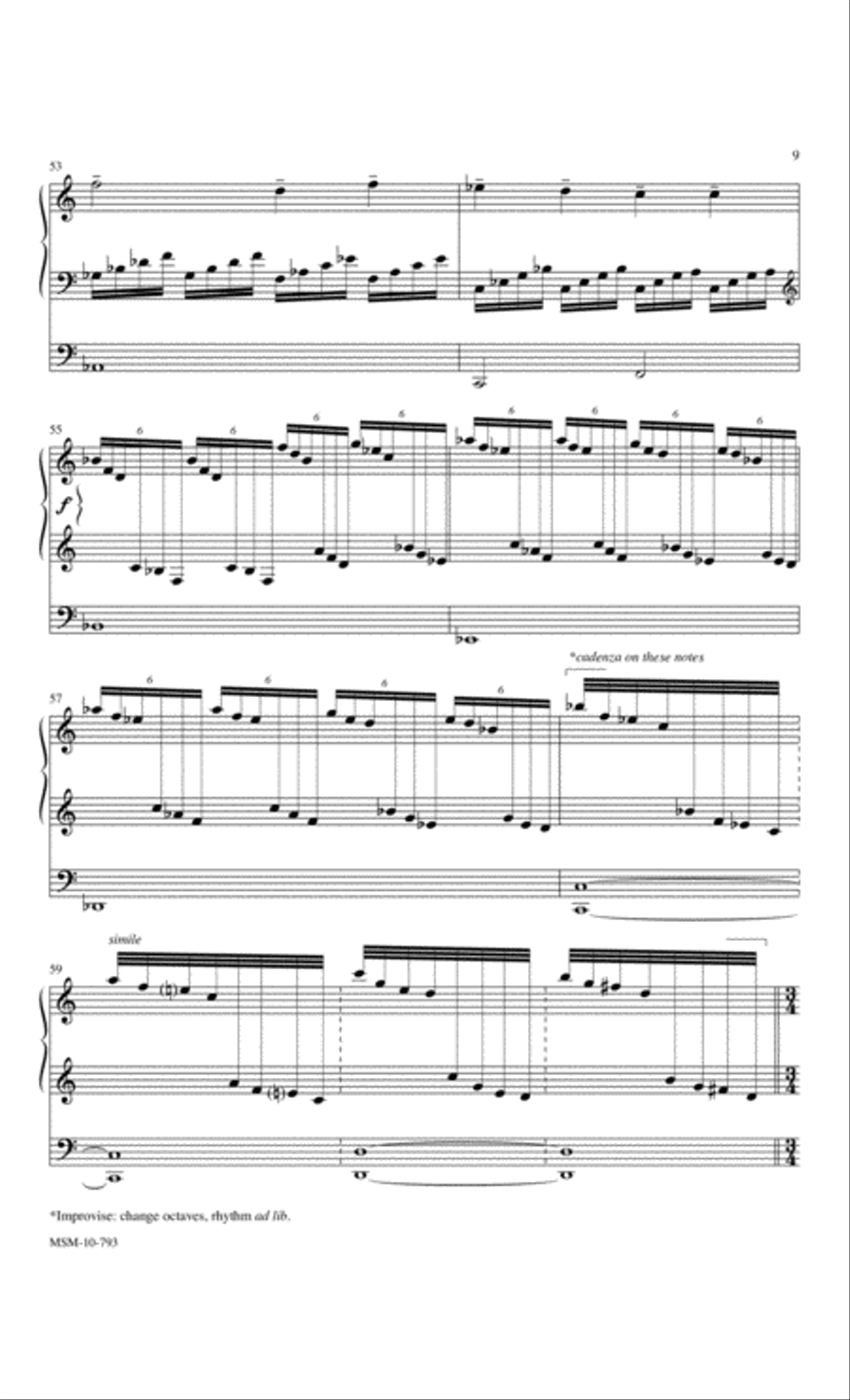 Fantasy for Organ Fantasy for Organ Organ Solo scores gallery preview page 4