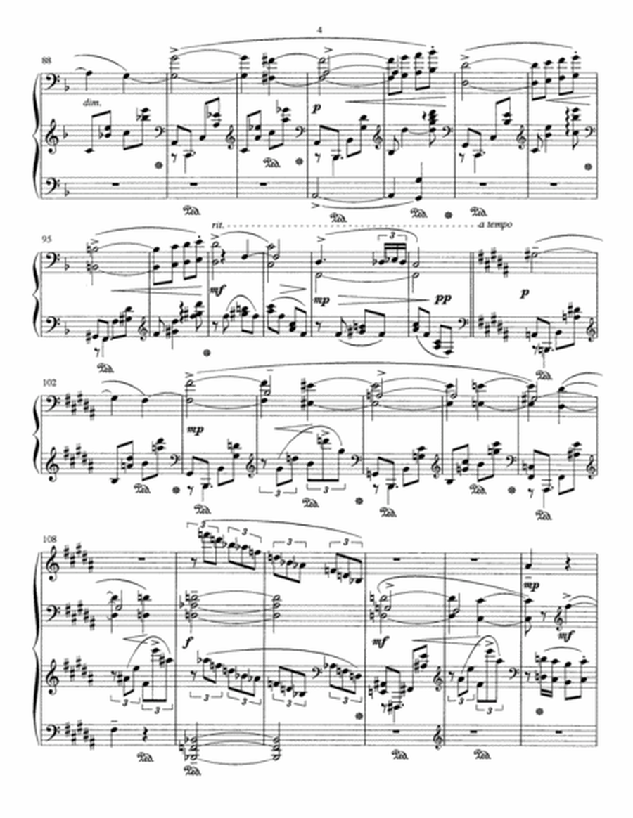 "Liebesschmerz Fuge" for piano Op. 95