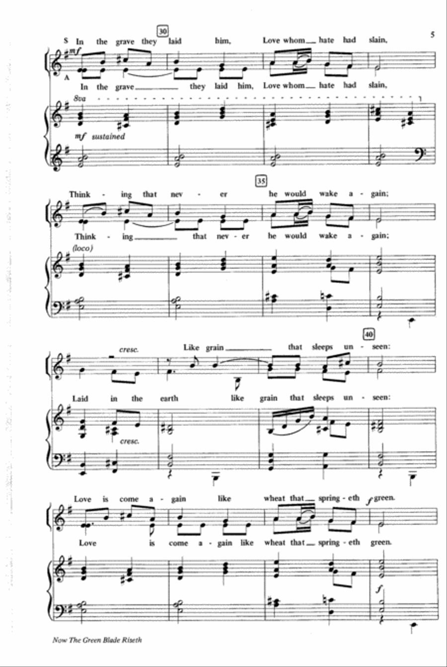 Now the Green Blade Riseth 3-Part scores gallery preview page 4
