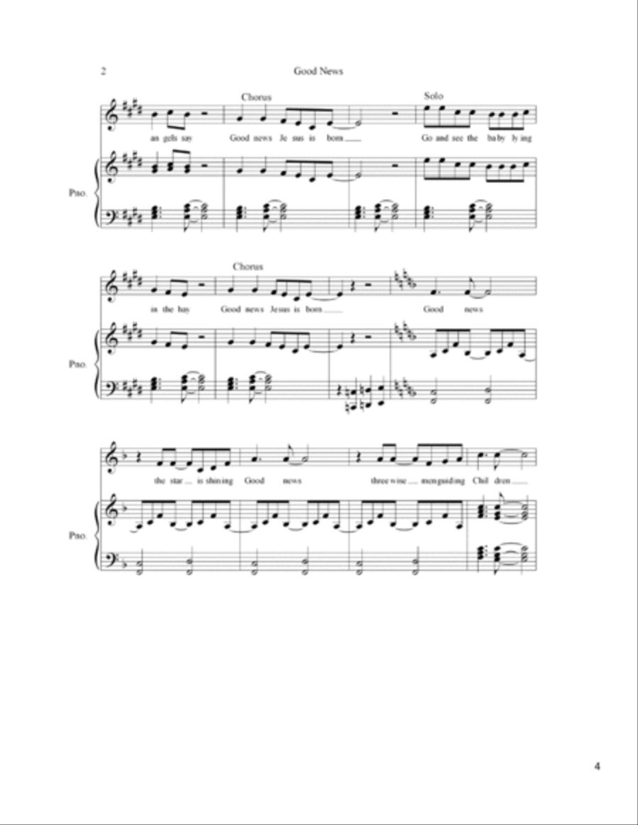 Poems and Carols Choir scores gallery preview page 4