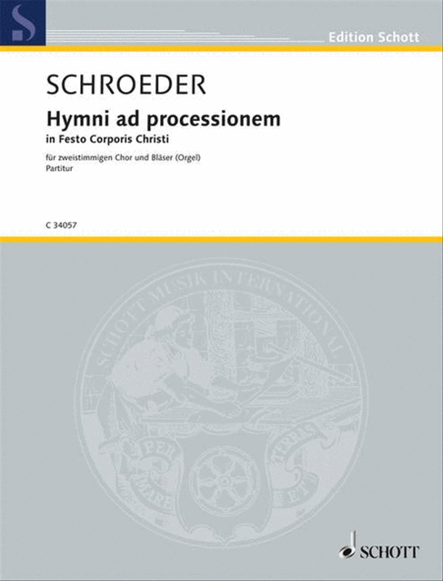 Schroeder H Hymni Ad Procession