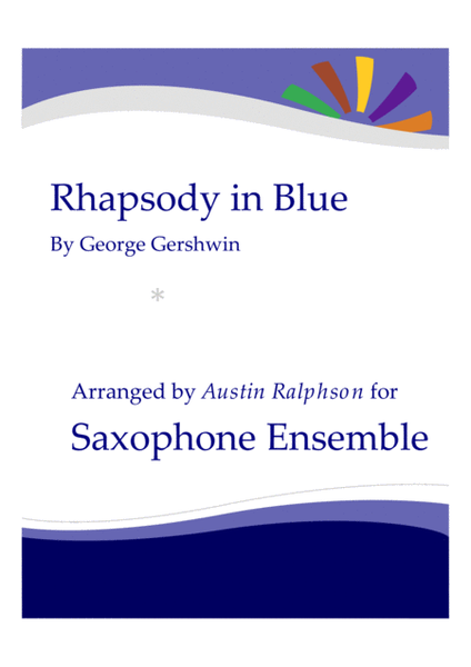 Rhapsody In Blue - sax ensemble image number null