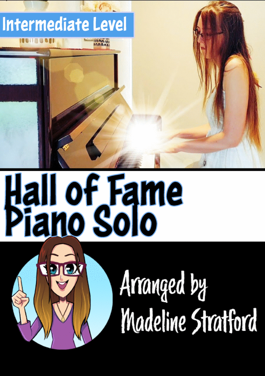 Hall Of Fame Piano Solo scores gallery preview page 1