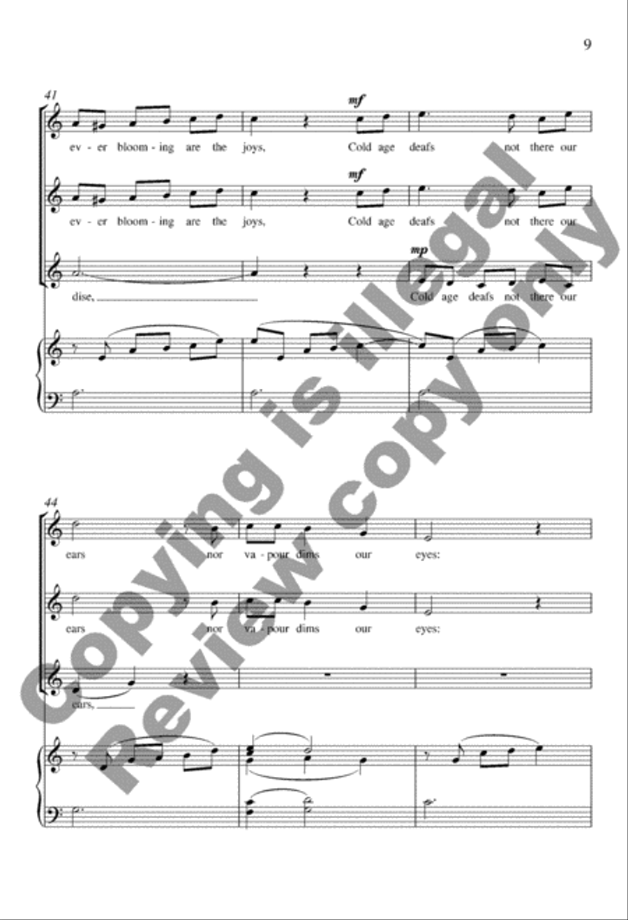 Never Weather-Beaten Sail SSA scores gallery preview page 8