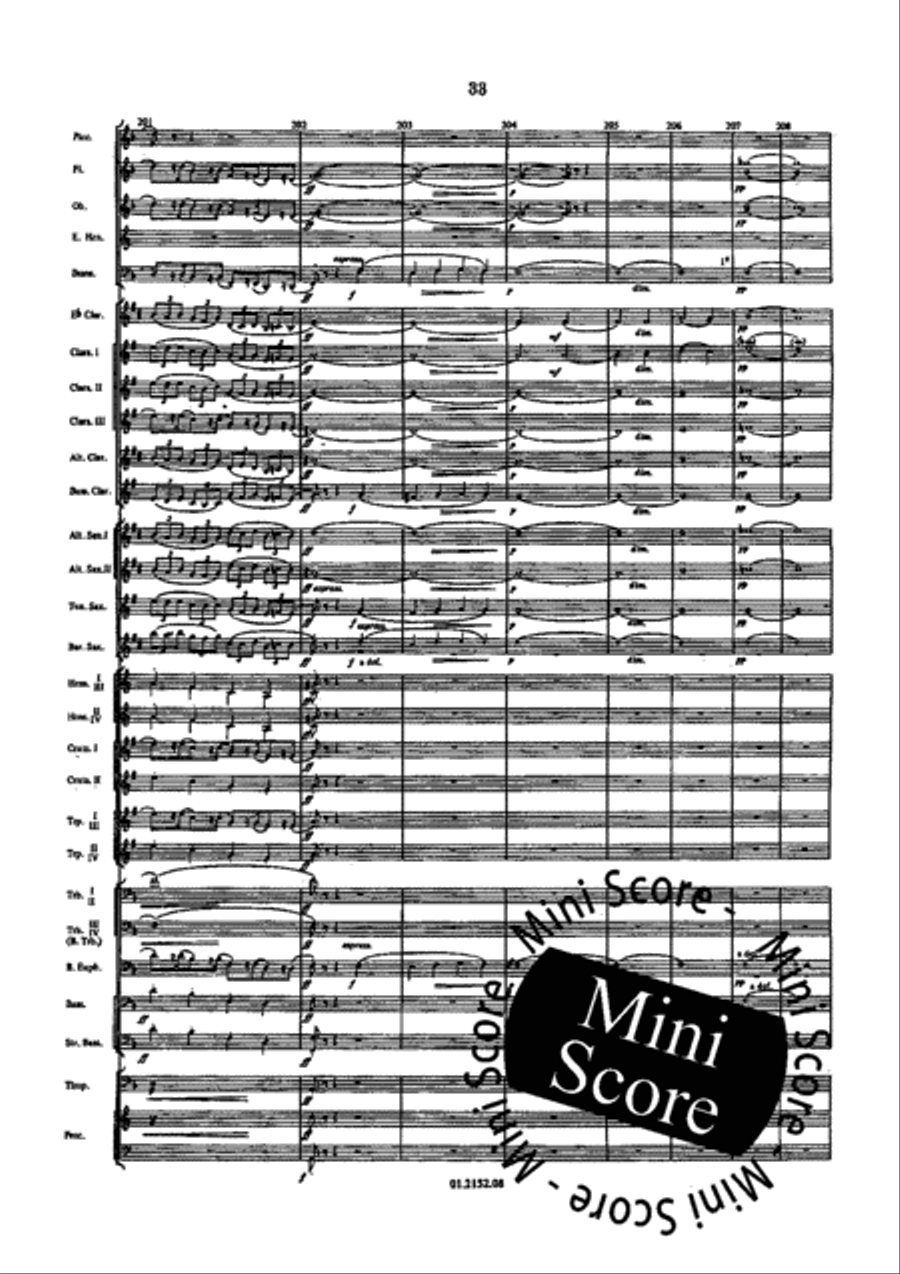 Le Roi D'Ys Concert Band scores gallery preview page 39