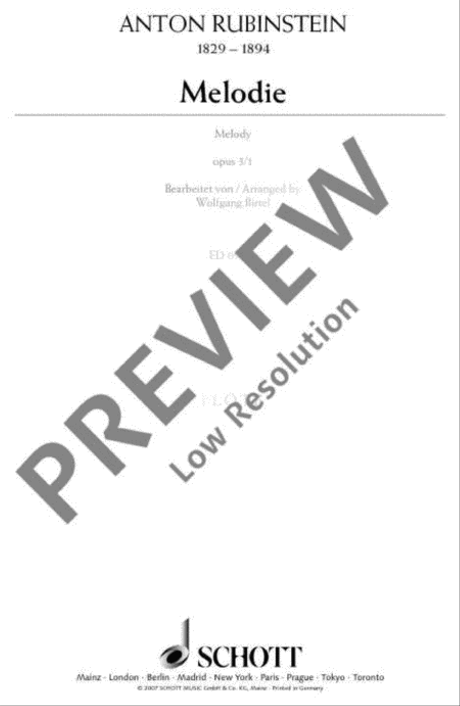 Melody Melody Flute Solo scores gallery preview page 9