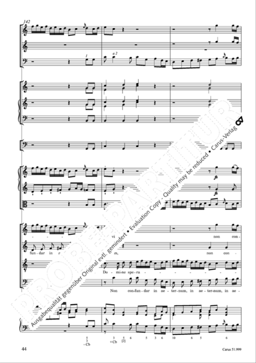 Te Deum Te Deum 4-Part scores gallery preview page 45