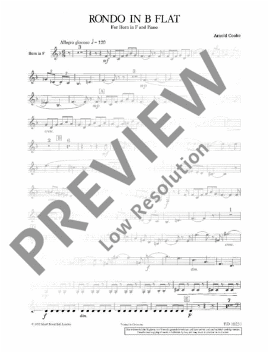 Rondo in Bb major Rondo in Bb major Piano Accompaniment scores gallery preview page 12