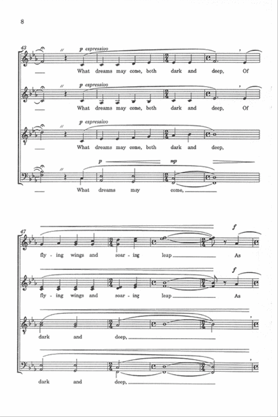 Sleep Choir scores gallery preview page 7