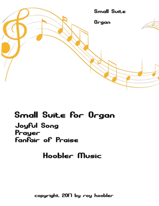 Book cover for Small Suite for Organ