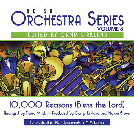 10,000 Reasons (Blessings) - Orchestra Parts/Score CD-ROM image number null