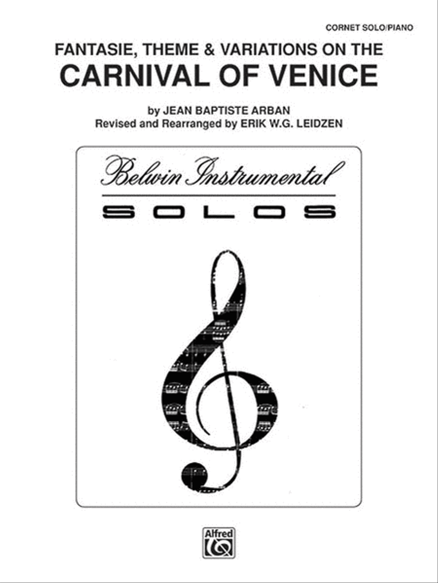 Carnival of Venice: Fantasie, Theme and Variations Small Ensemble scores gallery preview page 1