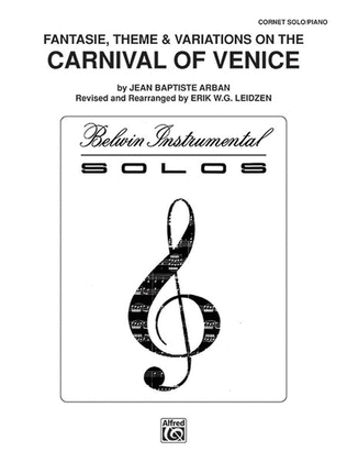 Book cover for Carnival of Venice: Fantasie, Theme and Variations