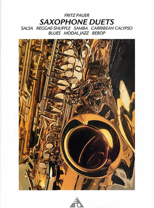 Book cover for Saxophone Duets
