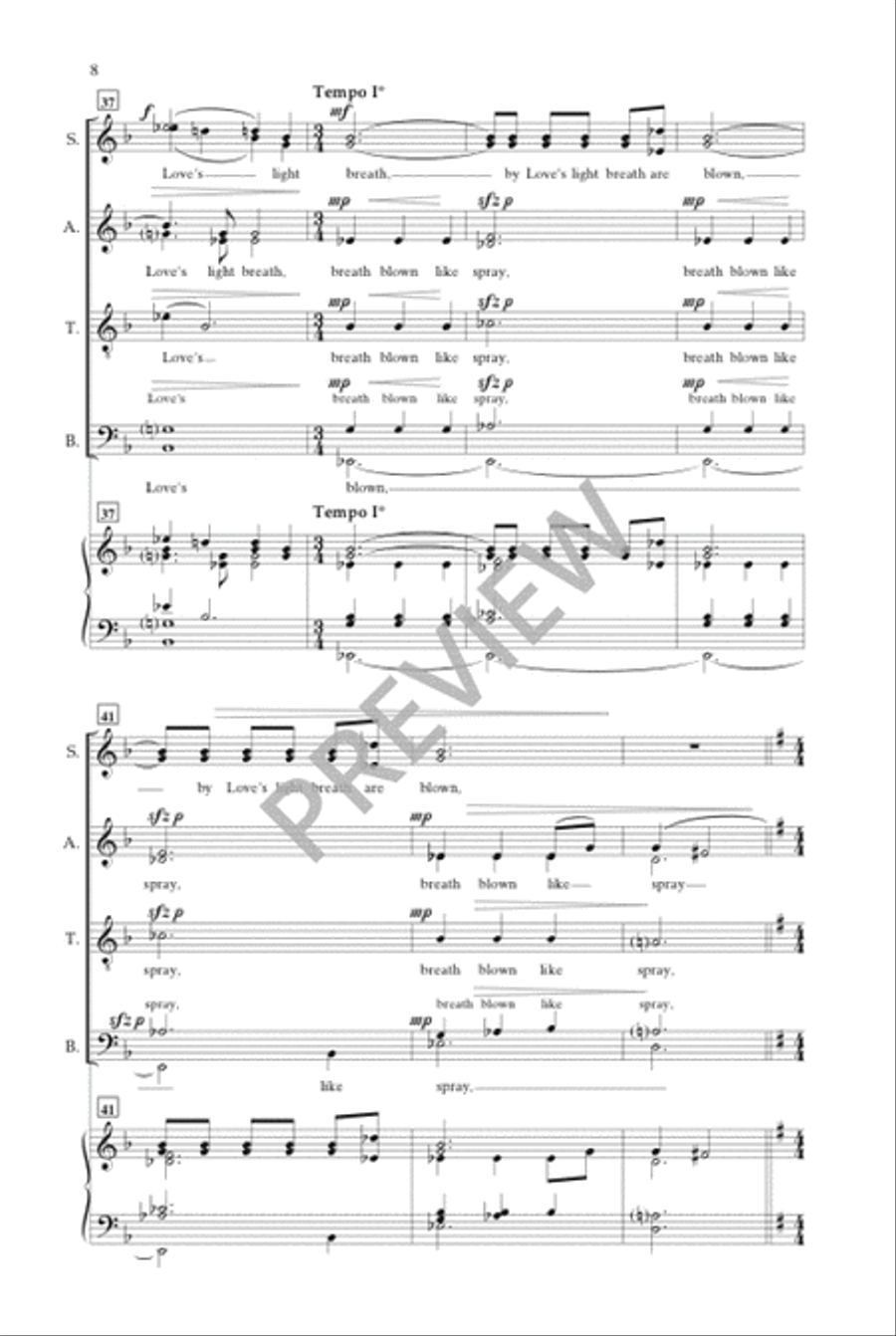 Across the Fields Divisi scores gallery preview page 9