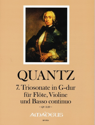 7. Trio sonata G major QV2:29