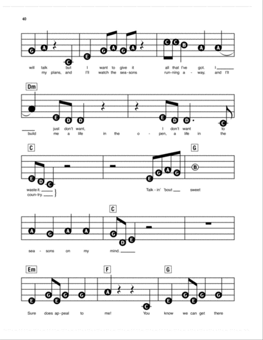 Sweet Seasons Sweet Seasons Electronic Keyboard scores gallery preview page 2