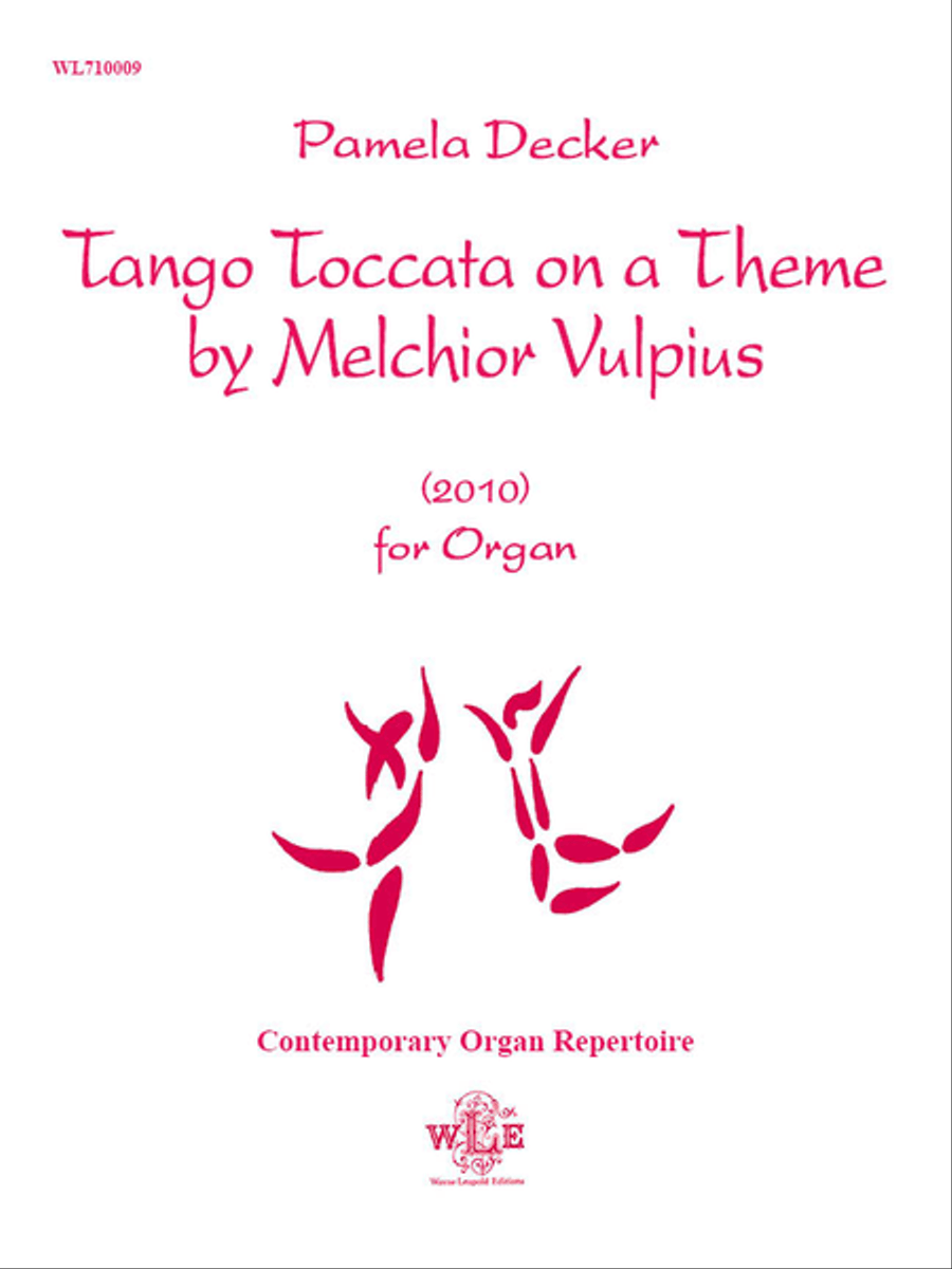 Tango Toccata on a Theme by Melchior Vulpius Organ Solo scores gallery preview page 1