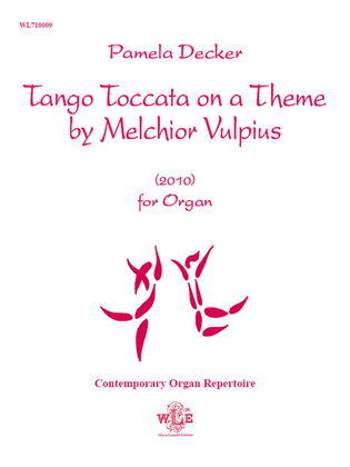 Book cover for Tango Toccata on a Theme by Melchior Vulpius