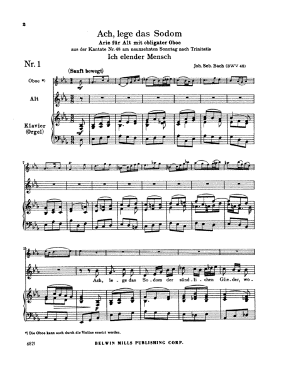 Contralto Arias, Volume 3 Voice Solo scores gallery preview page 5