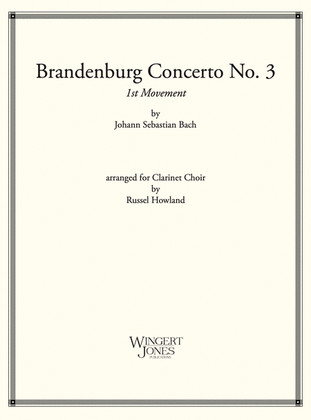 Brandenburg Concerto No. 3