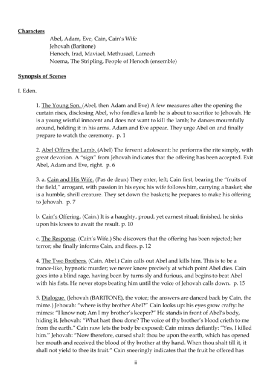 [Blitzstein] Cain Voice Solo scores gallery preview page 4