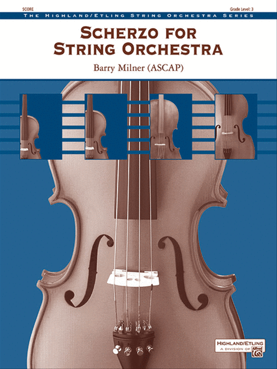 Scherzo for String Orchestra String Orchestra scores gallery preview page 1