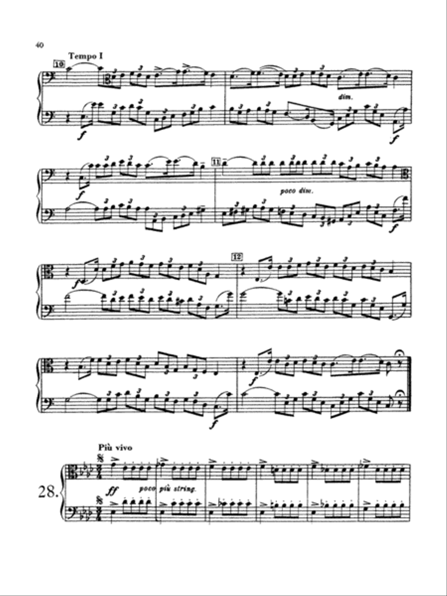 Blazhevich: Concert Duets Part scores gallery preview page 1