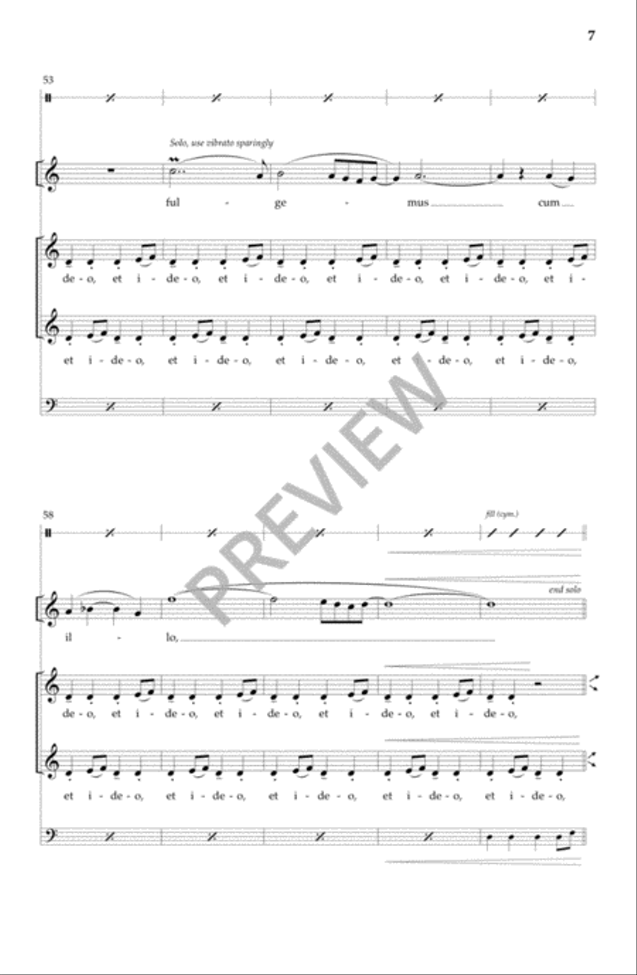 O Antiqui Sancti SSAA scores gallery preview page 8