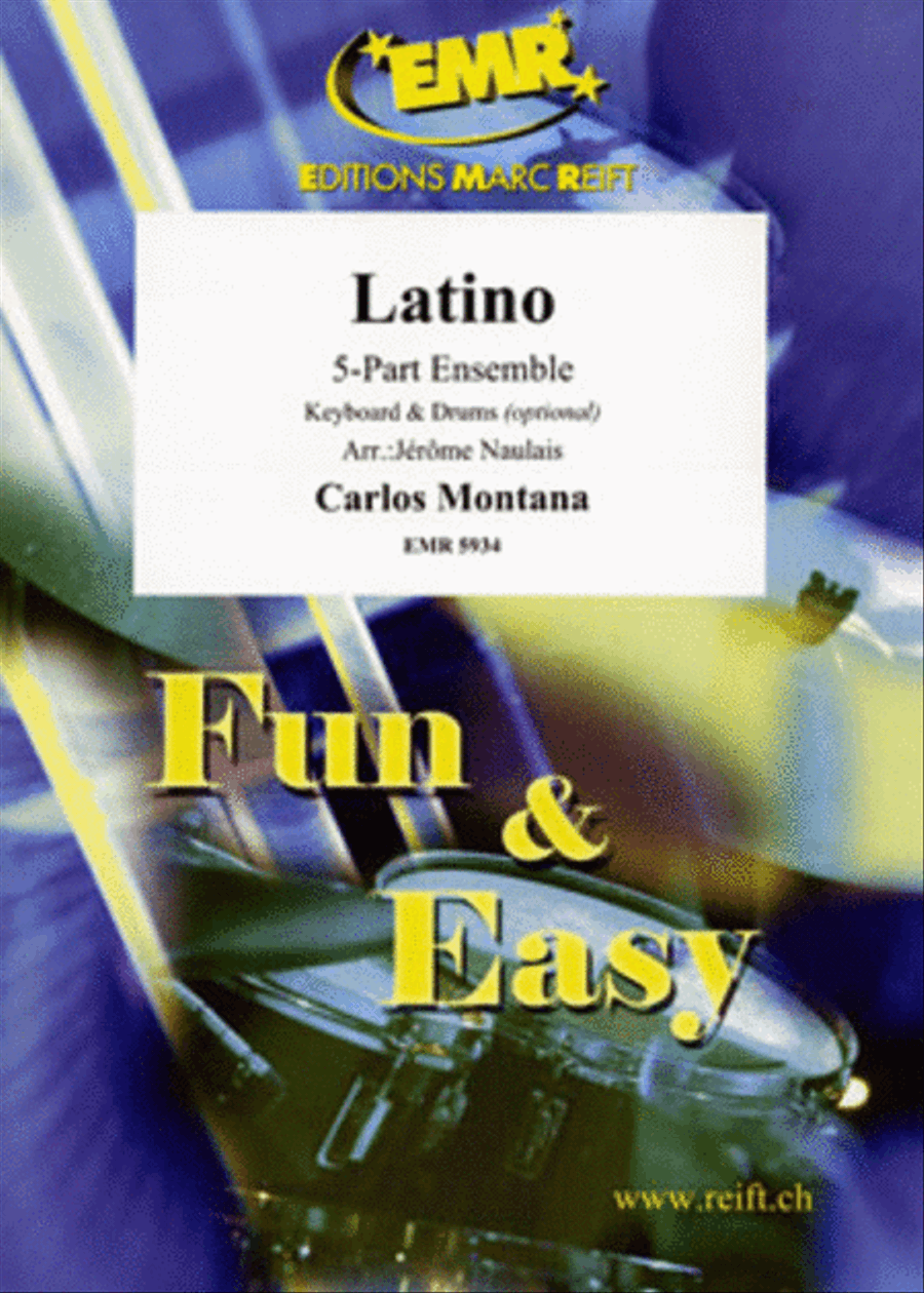 Latino Concert Band scores gallery preview page 1