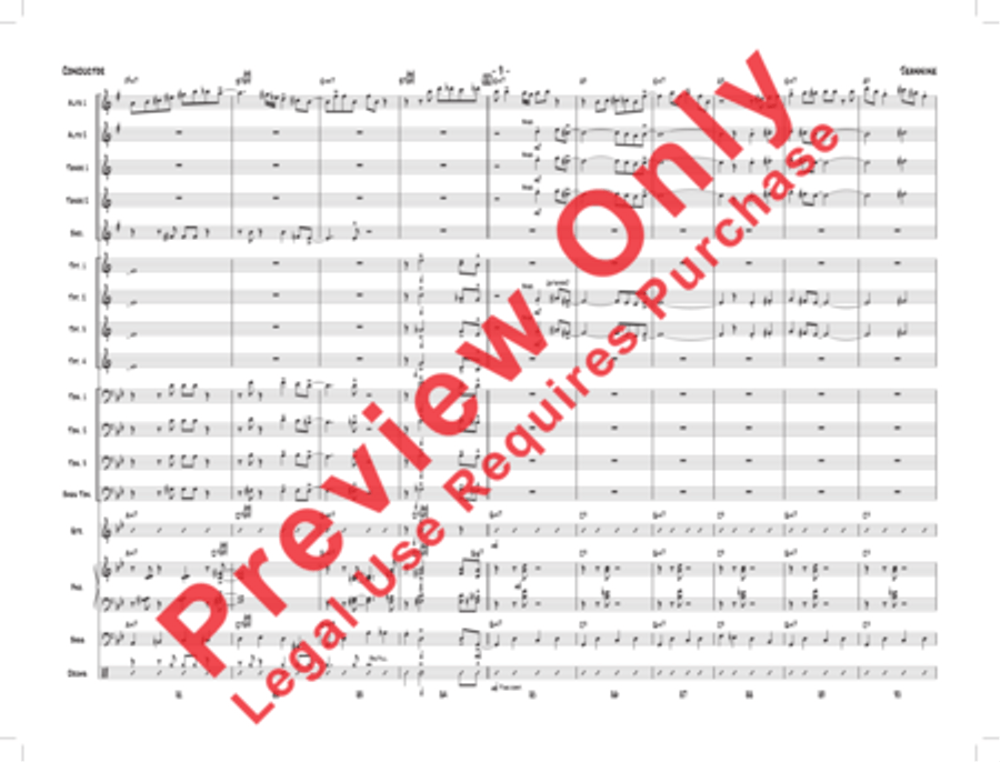 Jeannine Jeannine Jazz Ensemble scores gallery preview page 12