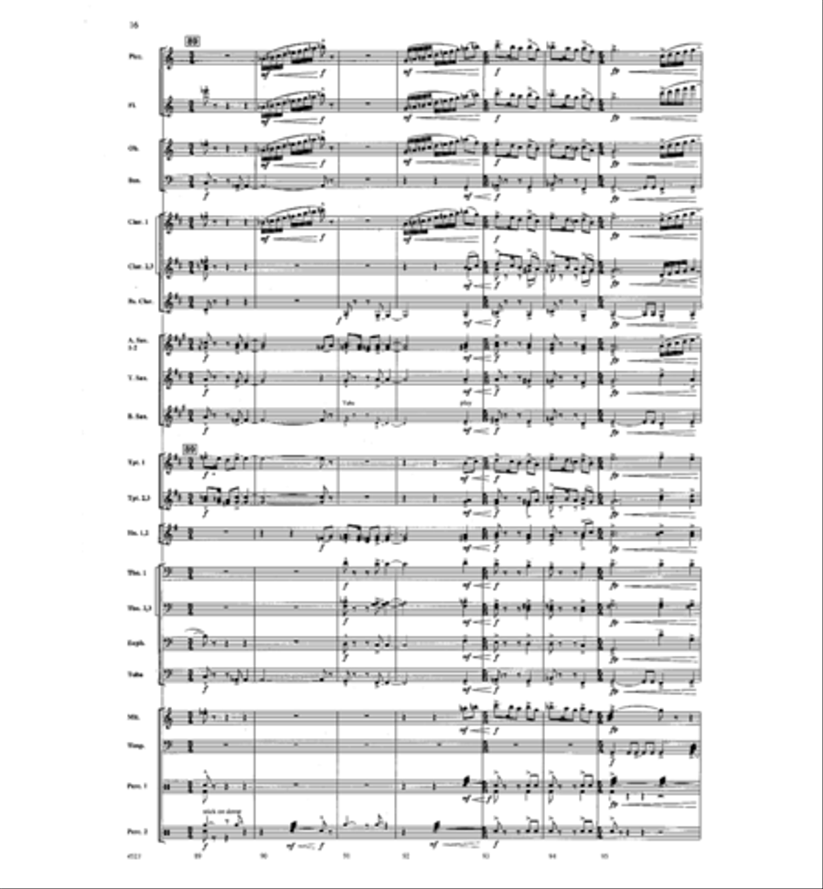 Skyscapes Skyscapes Concert Band scores gallery preview page 16
