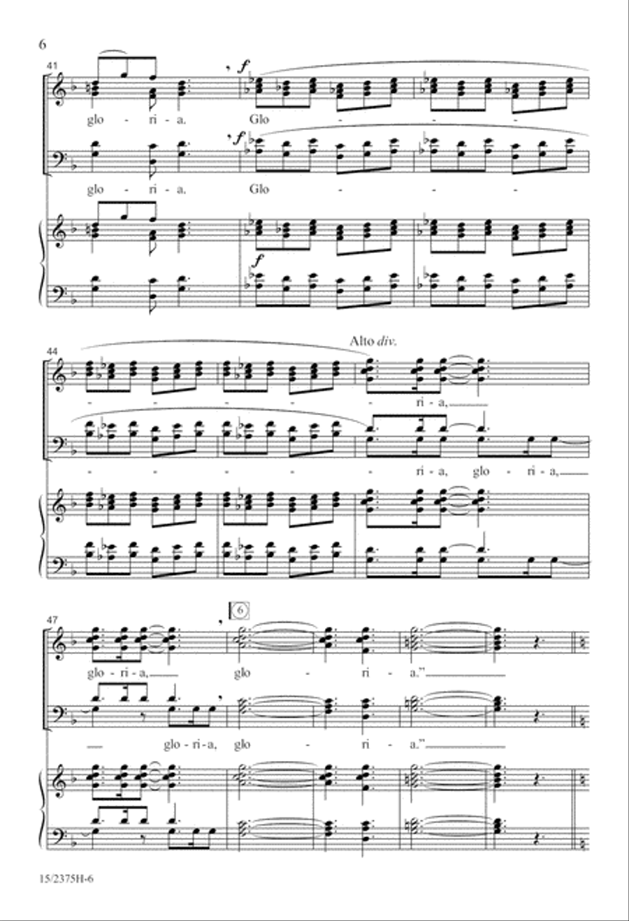 And the Angels Sang And the Angels Sang 4-Part scores gallery preview page 7