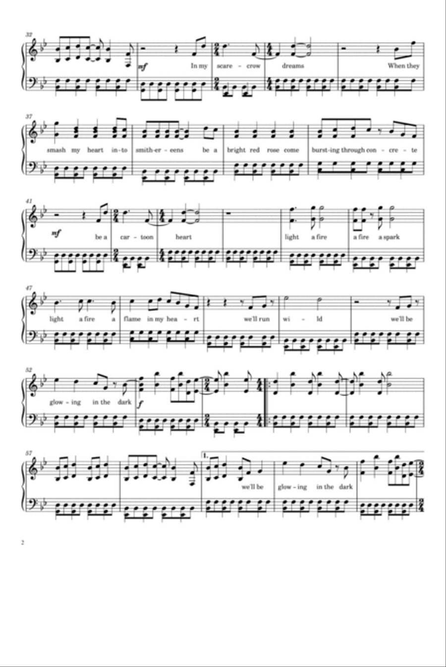 Charlie Brown Piano Solo scores gallery preview page 2