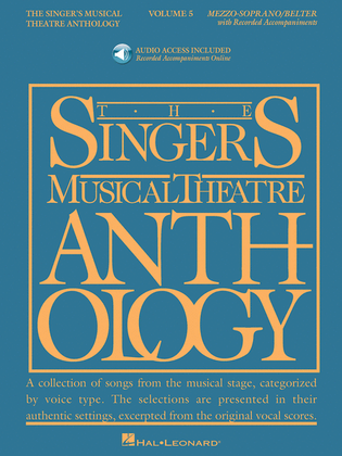 Book cover for The Singer's Musical Theatre Anthology - Volume 5 - Mezzo-Soprano