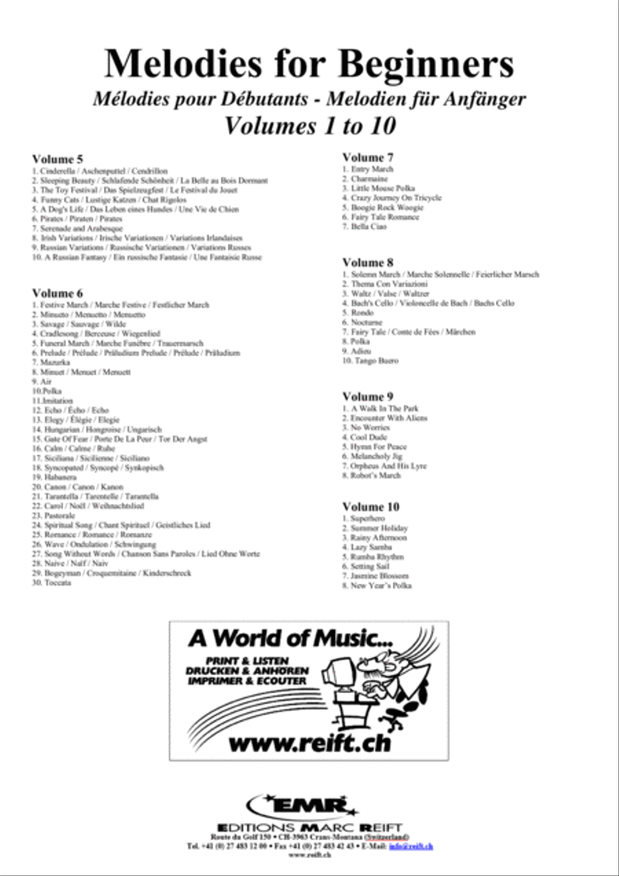 Melodies for Beginners Volume 6 Soprano Recorder scores gallery preview page 4