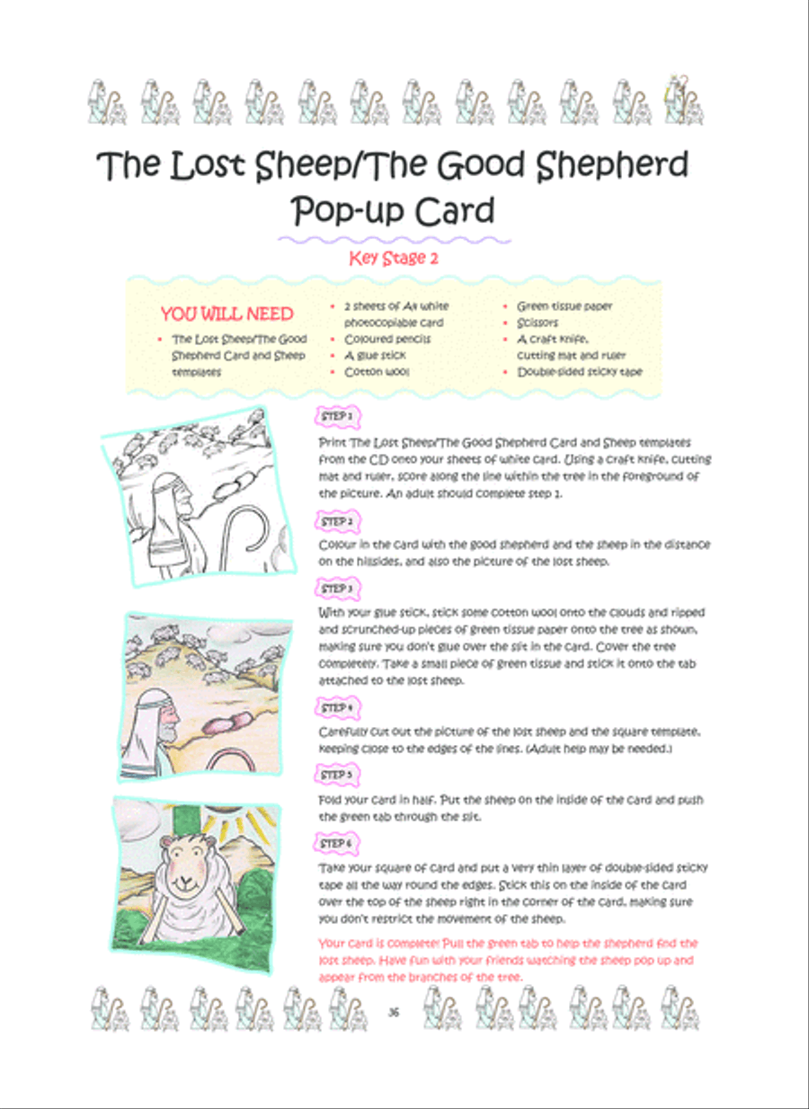 Colour, Make & Doodle - Bible Bookmarks + Cards Collection / Songbook scores gallery preview page 14